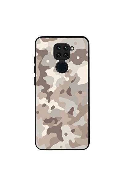Sonique Θήκη Camouflage Army Series για Xiaomi Redmi Note 9 Μπεζ