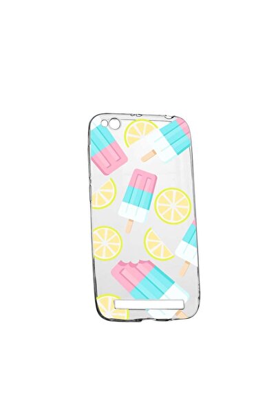 bestcase Силиконов калъф, Прозрачен, Тънък, С дизайн на сладолед, Xiaomi Redm...