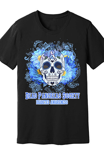 YIO YIO Pancreatic Death Association Awareness Men's Short-Sleeve T-Shirt