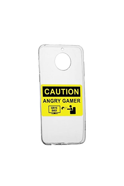 bestcase Husa Silicon Angry Gamer, Compatibila cu Xiaomi Redmi Note 9 Pro 5G,...