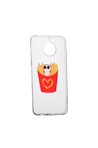 bestcase Husa Silicon I Love Chips, Compatibila cu Xiaomi Redmi Note 9 Pro 5G...