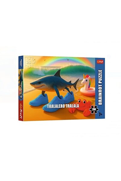 Trefl Puzzle pentru Copii Brainrot Tralalero Tralala, 200 piese, 7+ ani, mult...
