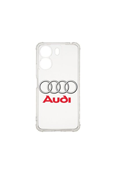 bestcase Husa Anti Shock 1.5MM, compatibilă cu Xiaomi Redmi 13C, Logo Audi, T...