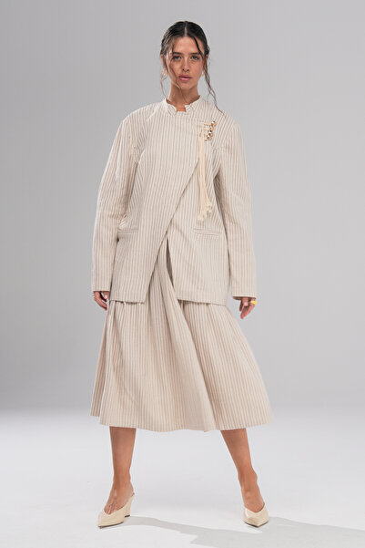 tugfashion Ecru Atelier Ceket