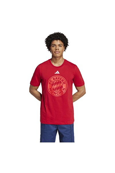 adidas Tricou bărbătesc cu mânecă scurtă FC Bayern Munich cu imprimeu DNA, mă...
