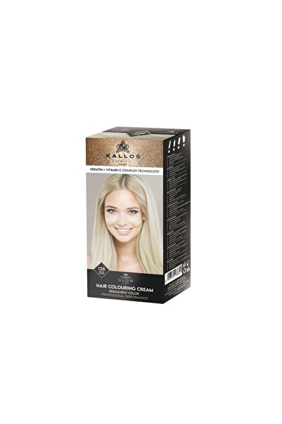 Kallos Cosmetics Kallos Glow Hair Dye 128, pearl blonde, 60 ml