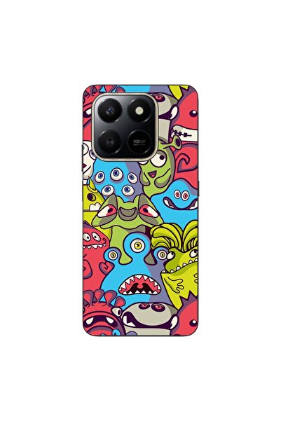 OEM Husa compatibila cu Honor X7d Silicon Gel Tpu Model Squishi Monsters