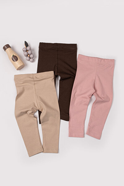 Vauva 3-Piece Children's Tights Set 100% Cotton