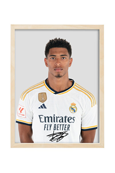 Boomah Accessories Jude Bellingham Real Madrid Autographed Poster with Frame ...