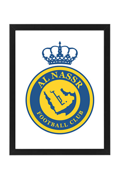 Boomah Accessories Al-Nassr FC , Soccer Gift , Poster with Frame 30x40cm