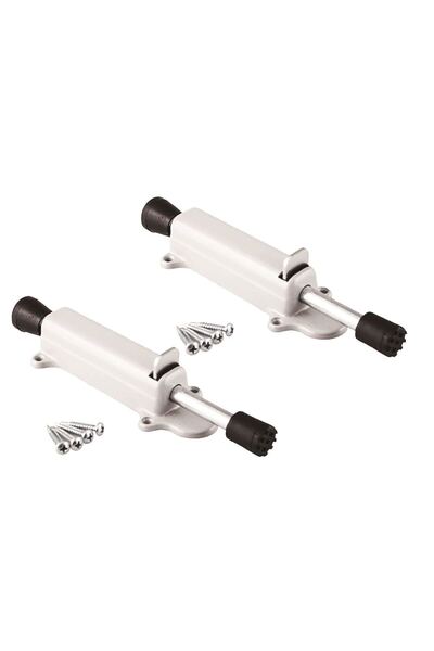 naque Foot Push Door Stopper / Stopper White 1 Piece