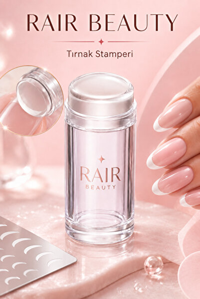 RAİR BEAUTY Tırnak Stamperi Süs Damgalama French Stamper Aleti