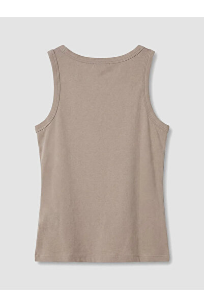 LC Waikiki Brown U-Neck Women's Undershirt
