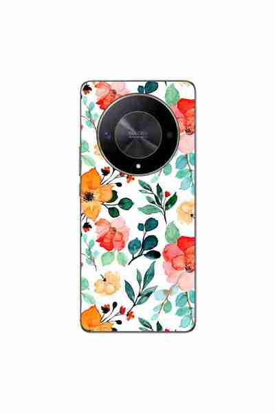 OEM Husa compatibila cu Honor Magic6 Lite Silicon Gel Tpu Model Painted Flowers