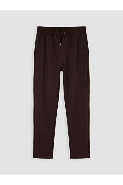 LC Waikiki Mürdüm Regular Fit Men's Dry Touch Sweatpants