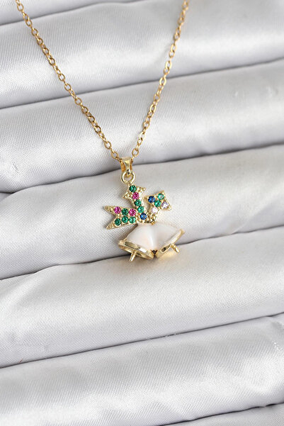 ETC 316L Steel Chain Gold Color Chirtsmas Bell Model Christmas Themed Women's...