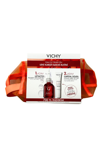 Vichy Liftactiv Pigment Specialist B3 Serum + Capital Soleil SPF50+ Güneş Kre...