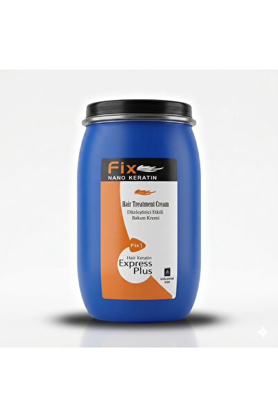 Fix Nano Keratin Express Plus Düzleştirici Bakım Kremi - 190 KG Endüstriyel Boy Varil
