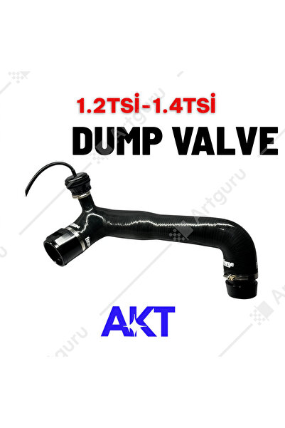 akt egzoz 1.2TSİ-1.4TSİ UYUMLU DUMP VALVE blow off turbo gecikme önleyici siy...