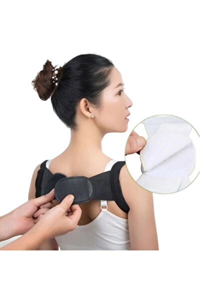 OEM Posture correction support, CRM, back and shoulder aid, adjustable, black