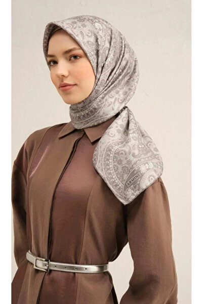 Armine Nostalji̇ Sura Silk Scarf 25Ya9304D03 02