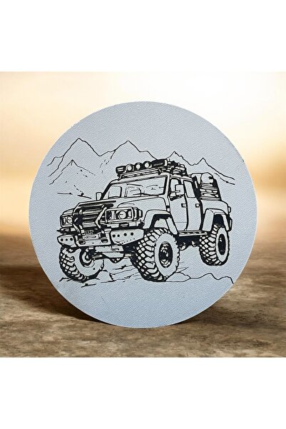 ecce reklam ürünleri eccereklam.com 6-Piece Mdf Coasters Decorative Ecceca1034