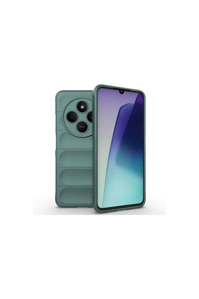 OEM Xiaomi Redmi 14C Case Optimum Silicone - Dark Green
