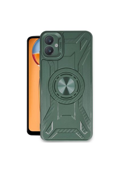 OEM Samsung Galaxy A05 Case Lincoln Silicone - Dark Green