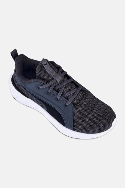 Puma Men Softride Carson Knit Lace Up Running Shoes, Dark Grey