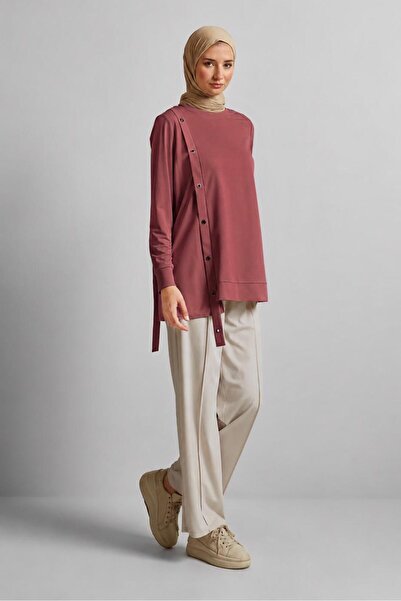 Alvina Eyelet Detail Tracksuit Tunic 45701
