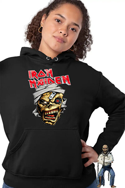 OEM Women's Hoodie Iron Maiden Mummy Heavy Metal