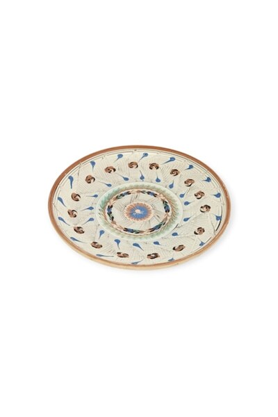 CERAMICA DE HOREZU Традиционна чиния Модел 2427 D1C3 Многоцветна M3 27см