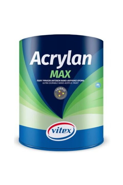 Vitex Vopsea acrilica premium mata, Acrylan Max , alba, 750ml