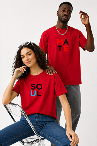 LORVEX Tricou oversize pentru bărbați și femei, 100% bumbac, imprimat, croial...