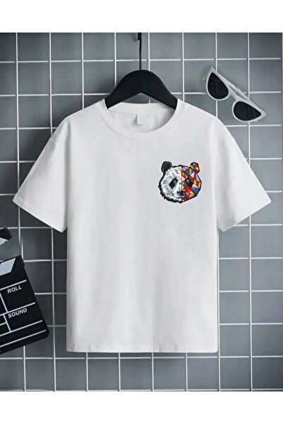 Mariposa Secret Unisex Kids Printed T-Shirt - White