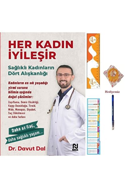 Nesil Yayınları Every Woman Heals Herself Dr. Davut Dal-Healthy Women's Four ...