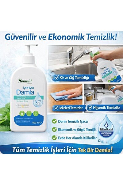 Homm Bitkisel Türkiye Homm Clean İyonize Damla