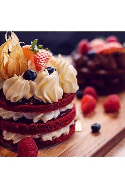 BPA Silk Route - Set of 4 Mousse Stainless Steel Cake Rings, 3 Inch Round Coo...