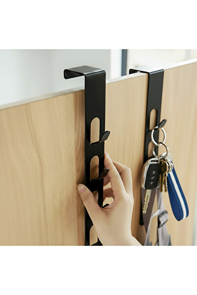 UYART HOME شماعة معدنية متعددة الأغراض لتعليق المعاطف والحقائب والمناشف باللو...