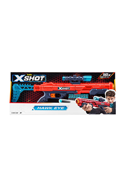 X-Shot Blaster Excel Hawk Eye, toy gun, 16 projectiles