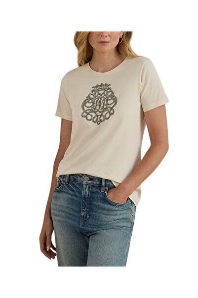 Ralph Lauren Γυναικείο Katlin T-shirt Εκρού 200980211002-101