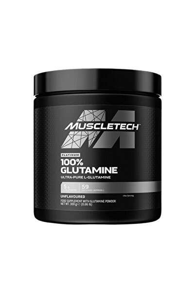 MUSCLETECH Γλουταμίνη Πλατινένια - Άγευστο 300 γρ.