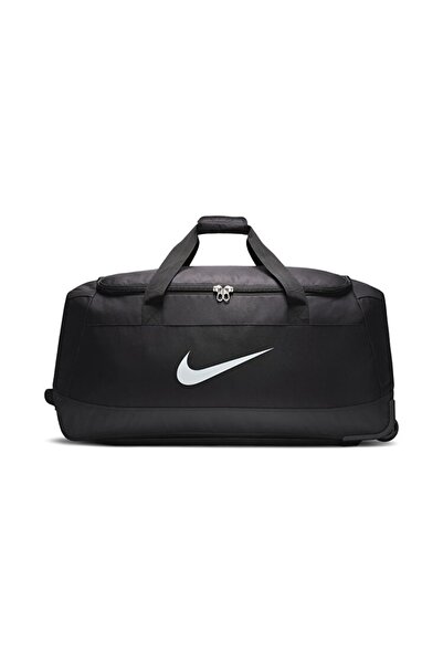 Nike BA5199-010 Çanta Spor Çanta Club Team Swsh Roller Bag Valiz Siyah