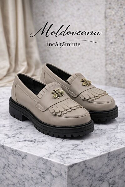 Moldo Shoes Silver Shoes, Genuine Leather