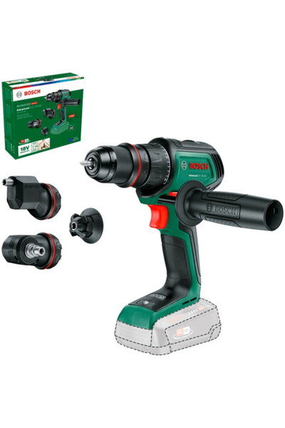 Bosch Cordless Drill AdvancedDrill 18V-80 QuickSnap Solo + accessories (green...