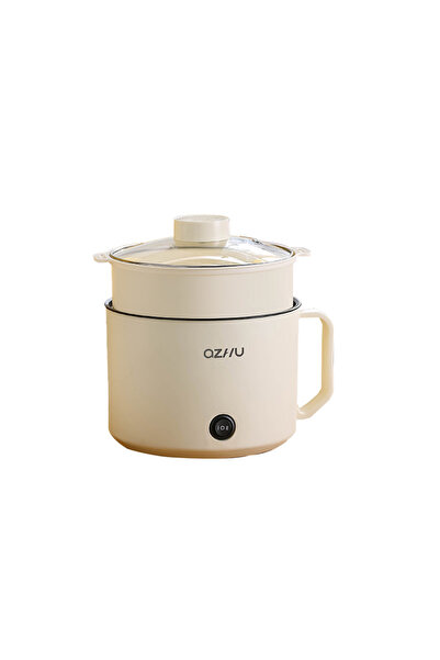 FLYPRO Electric Hot Pot, 1.8L Ramen Cooker Double Layer Portble Multifunction...