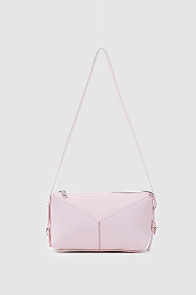 Shule Bags Miri City Omuz Çantası Sakura Pembe