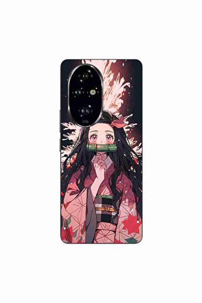 OEM Husa compatibila cu Honor 200 Pro Silicon Gel Tpu Model Demon Slayer Nezuko