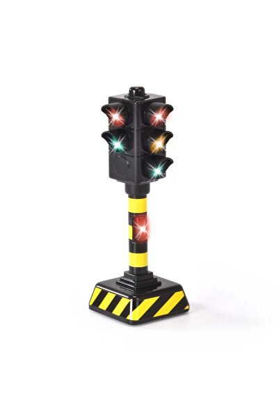 Dickie Toys Semafor cu sunete si lumini, Dickie Toys, 12 cm