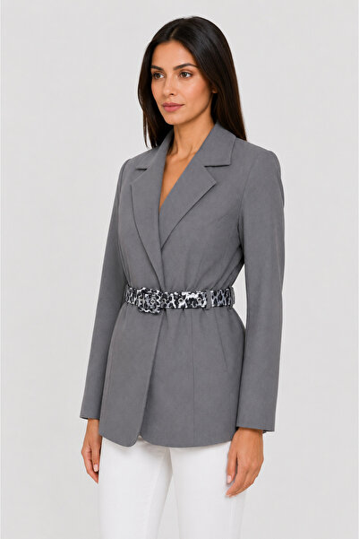 Mys Collection Kemer Detaylı Blazer Ceket